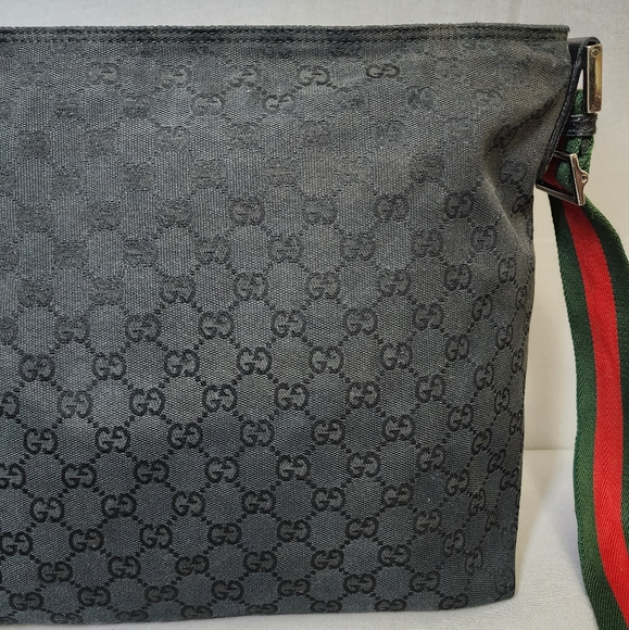 ✨️GUCCI GG Canvas Web Messenger Bag - Picture 7 of 15